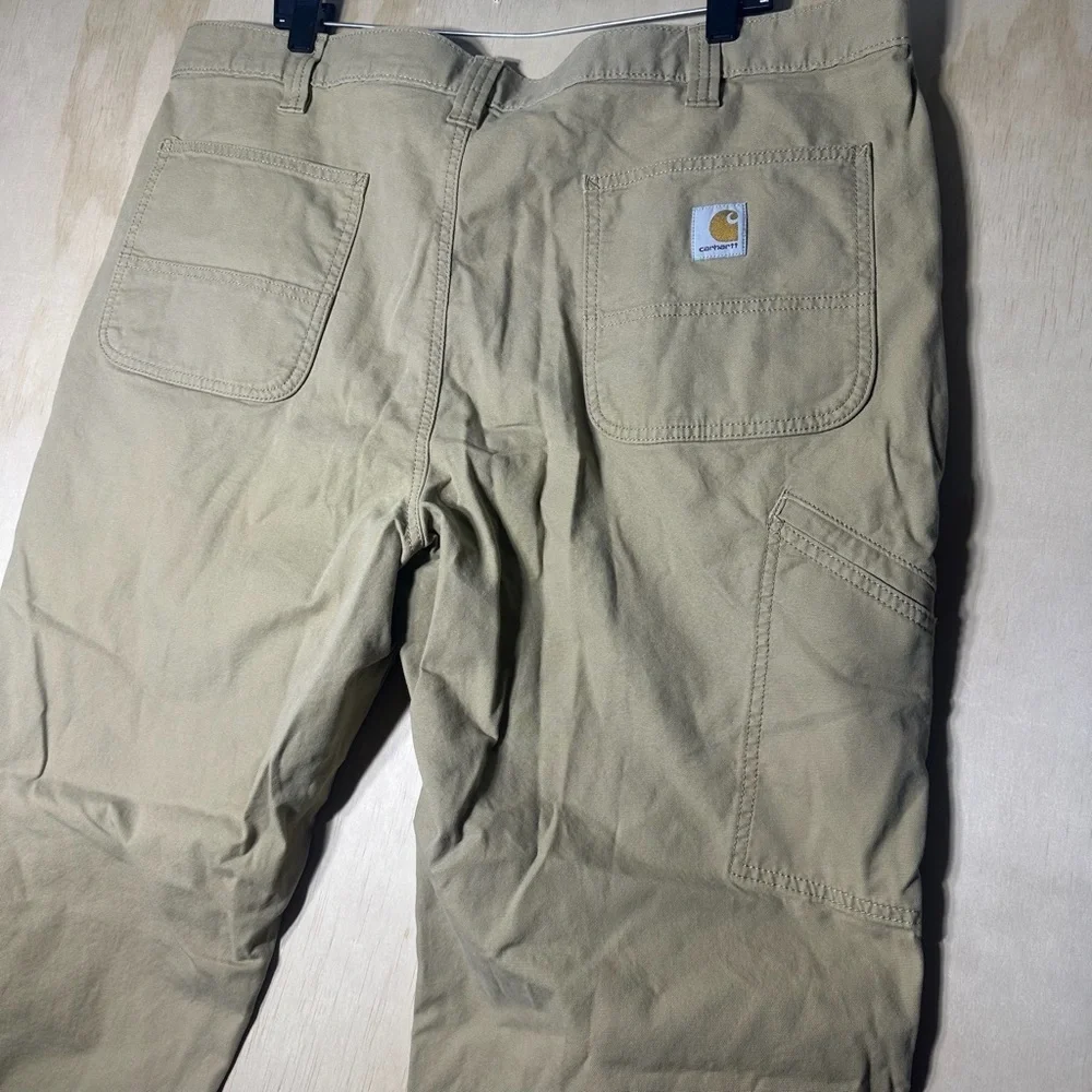 Carhartt Relaxed Fit‎ Canvas Work Pants Khakis Men’s 42X30